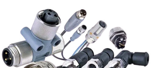 Connettore di alimentazione elettrica - IC AUTOMATION - diritto / a gomito / circolare