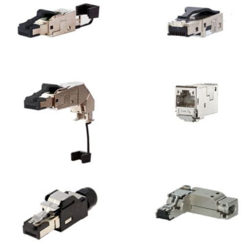 Connettore elettrico RJ45 - IC AUTOMATION - diritto / a gomito / industriale