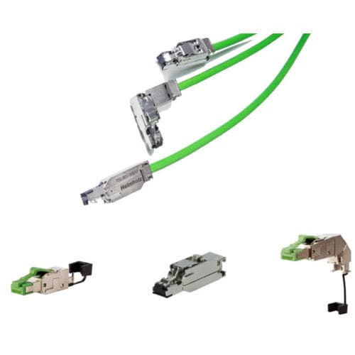Connettore elettrico RJ45 - IC AUTOMATION - diritto / a gomito / femmina