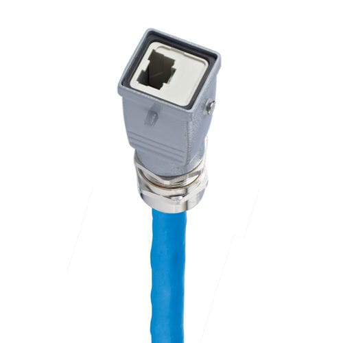 Connettore elettrico push-pull - IC AUTOMATION - RJ45 / in metallo / in plastica