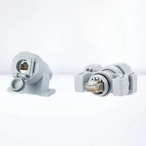 Connettore elettrico RJ45 - IC AUTOMATION - Ethernet / rapido / push-pull