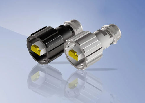 Connettore elettrico RJ45 - IC AUTOMATION - a saldare / ad avvitamento / a baionetta