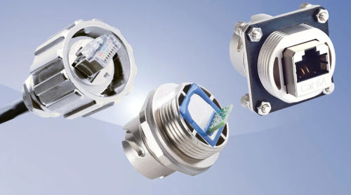 Connettore elettrico RJ45 - IC AUTOMATION - a saldare / ad avvitamento / femmina