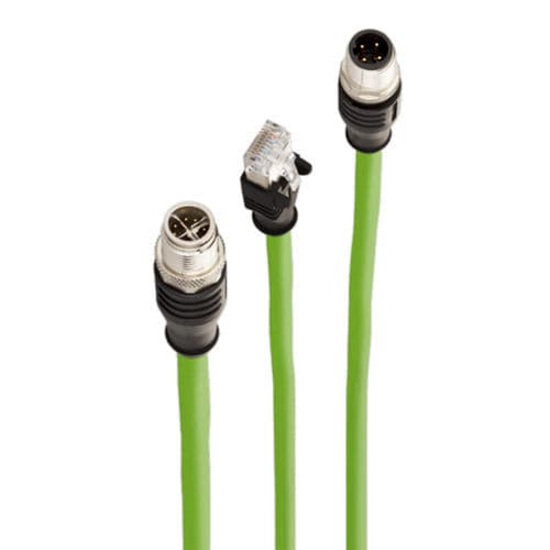 Connettore elettrico modellato su pezzo modello - IC AUTOMATION - M8 / M12 codifica A / M12 codifica B