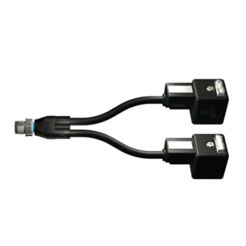 Connettore elettrico DIN - IC AUTOMATION - modellato su pezzo modello / maschio / M8