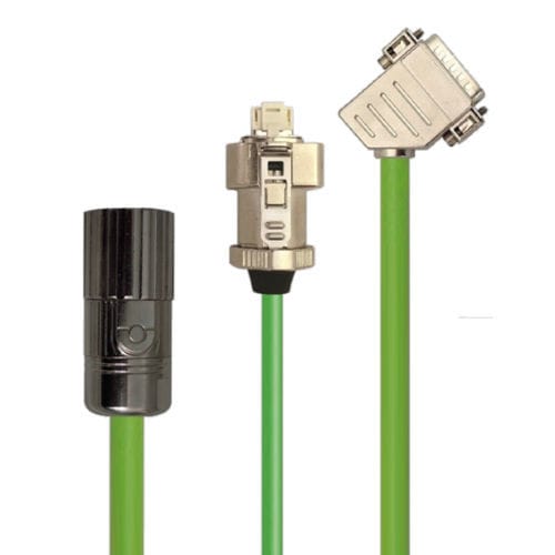Cavo montato di comando - IC AUTOMATION - circolare / per servomotore / per sensore/attuatore