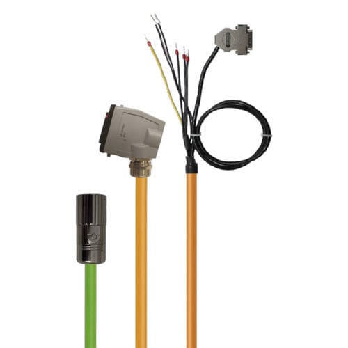 Cavo montato per servomotore - R series - IC AUTOMATION - per il settore della robotica / su misura