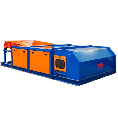 Separatore per metalli non ferrosi - EddyFlow VF - ERGA - per rifiuti / a corrente di Foucault / per raccolta differenziata