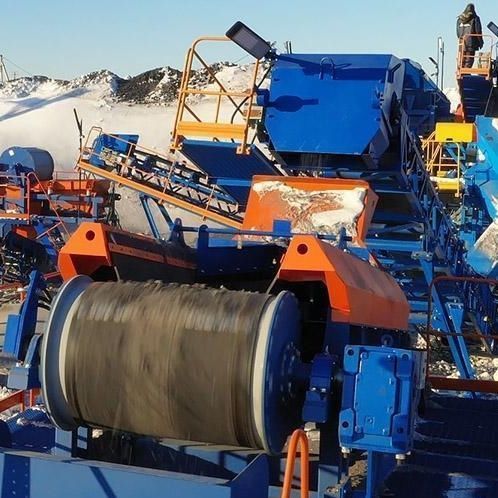 Gruppo di frantumazione e setacciatura a cilindri - ERGA - fisso / ad alta capacità