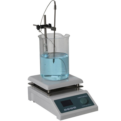 Agitatore di laboratorio magnetico - SH-4C - Huanghua Faithful Instrument Co.,LTD. - digitale / di riscaldamento