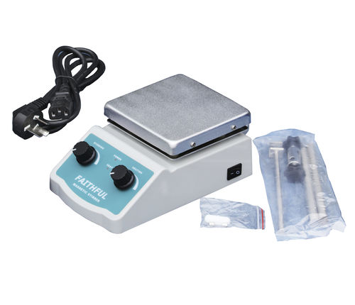 Agitatore di laboratorio magnetico - SH-3B - Huanghua Faithful Instrument Co.,LTD. - analogico / per becher / per fiale
