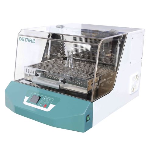 Agitatore di laboratorio meccanico - FS-50B - Huanghua Faithful Instrument Co.,LTD. - digitale / per becher / per fiale