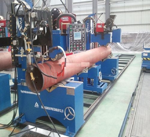 Macchina saldatrice cantilever - WINCOO ENGINEERING LTD - di testa / controllata da PLC / per tubi