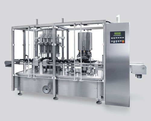 Riempitrice tappatrice a moto continuo - L series - CAM - automatica / per liquidi / per flaconi