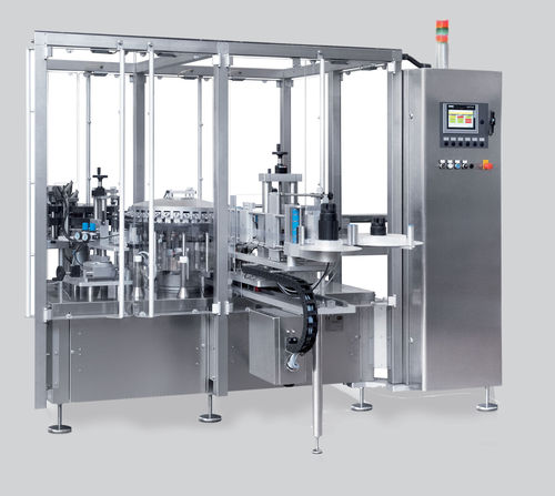 Macchina di etichettatura ad alta velocità - S105 - CAM - automatica / per siringhe / per applicazione laterale