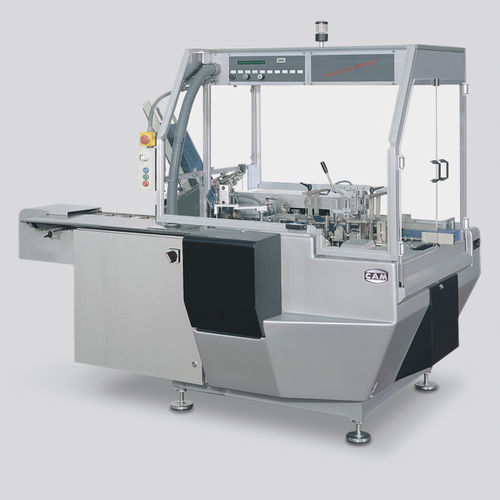 Incartonatrice a moto intermittente - PMM - CAM - orizzontale / per l'industria farmaceutica