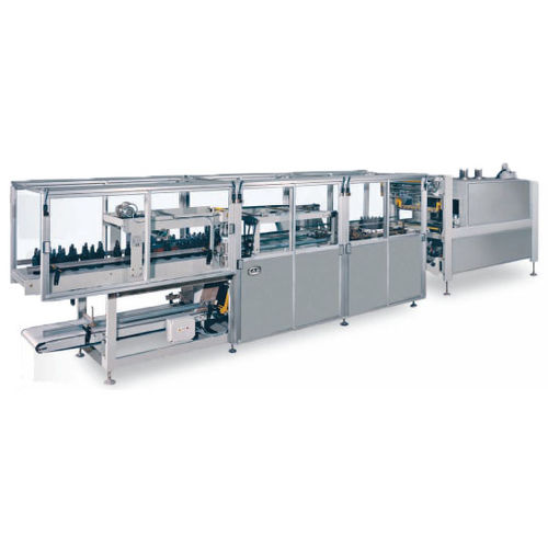 Fardellatrice a moto continuo - NV700 - CAM - automatica / per bottiglie / per scatole