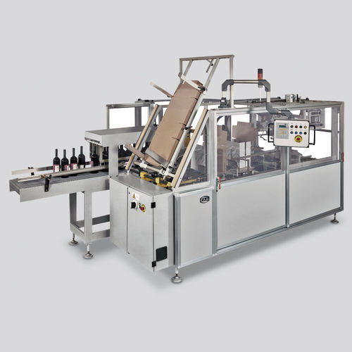 Incassatrice wraparound - NTW600 - CAM - automatica / controllata da PLC / per bottiglie