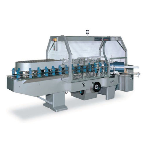 Incartonatrice a moto intermittente - AV - CAM - a carico dall'alto / verticale / per l'industria farmaceutica