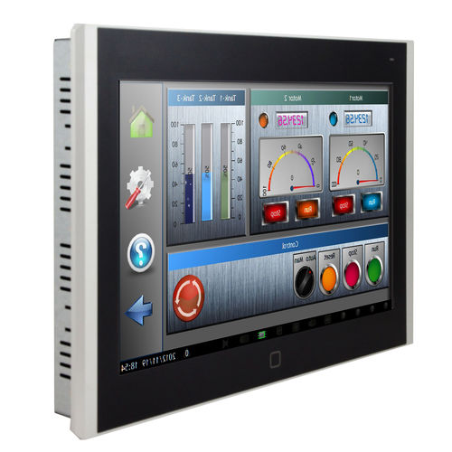 HMI con touch screen resistivo a 5 fili - P12 series - Novakon Co., Ltd. - ad incastro / 1280 x 800 / ARM Cortex-A8
