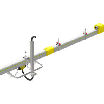 Rotaia conduttrice in PVC - Mobilis INNO® - FELS SAS - Groupe ESARIS Industries - multiconduttore / chiusa / per carroponte