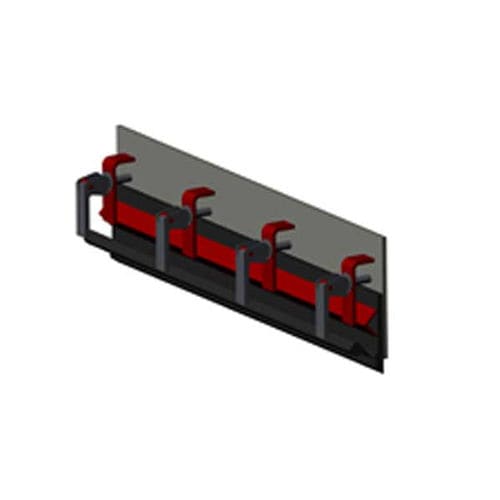 Guida per trasportatore in gomma - TWIN LIP - Thejo Engineering Ltd
