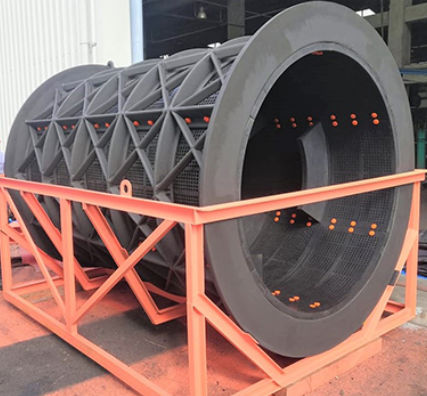 Vaglio a tamburo - Thejo Engineering Ltd - per prodotti sfusi