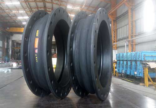Compensatore di dilatazione in gomma - Thejo Engineering Ltd - in acciaio / in tessuto / rotondo