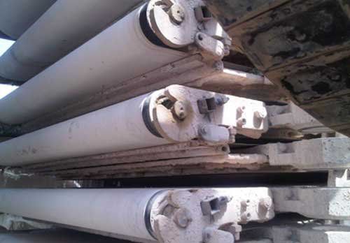 Rullo per filtro - Thejo Engineering Ltd - in gomma / in acciaio inossidabile