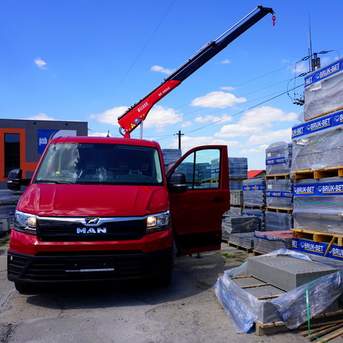 Gru montata su camion - Befard - telescopica / per cantiere / di carico
