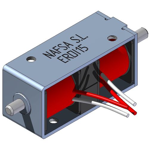 Elettromagnete lineare - ERDI15 - NAFSA - bistabile / polarizzato