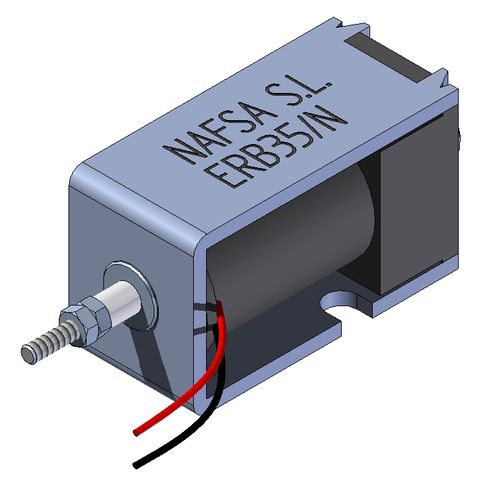 Elettromagnete di blocco - ERB series - NAFSA - bistabile / a blocco magnetico