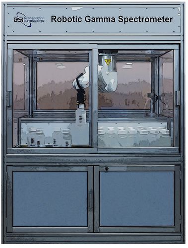 Spettrometro gamma - baltic scientific instruments - robotico / automatizzato