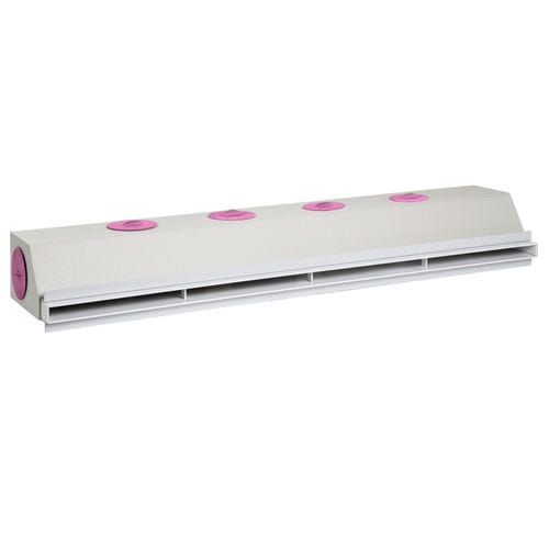 Diffusore d'aria a sezione rettangolare - FITT AGIX® Line-S - FITT Spa - a soffitto / a parete / con montaggio a soffitto