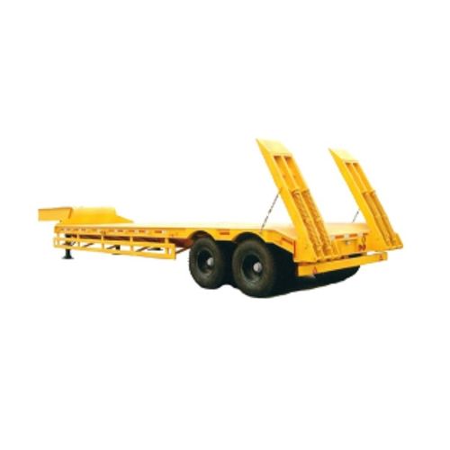 Semirimorchio a pianale - Guangxi Yuchai Machinery Group Co.,Ltd. - per fusti / a 2 assi / trainato