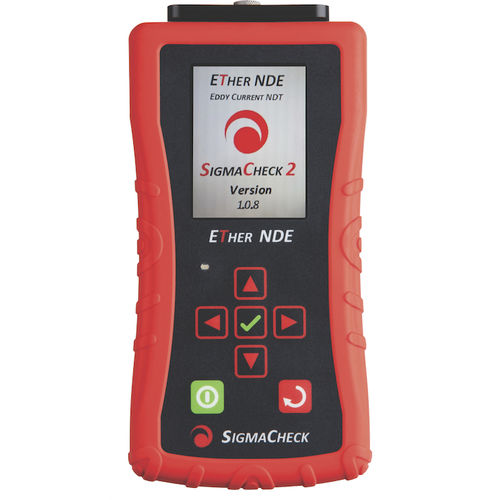 Conduttimetro portatile - SigmaCheck2 - Ether NDE - con display LCD / per metalli non ferrosi