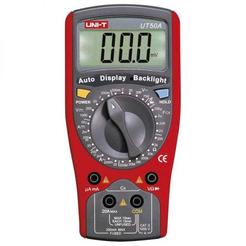 Multimetro digitale - UT 50A - Erko - portatile / 1000 V / 20 A