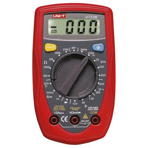 Multimetro digitale - UT 33B - Erko - portatile / 10 A / di frequenza