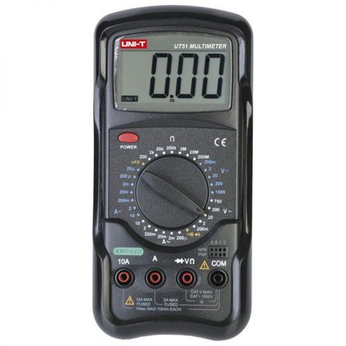 Multimetro digitale - UT51 - Erko - portatile / 1000 V / 10 A