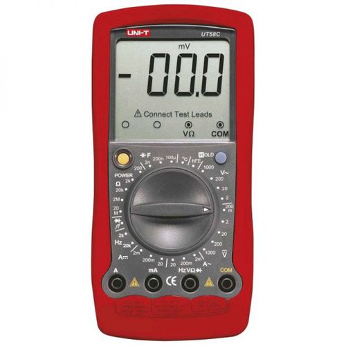 Multimetro digitale - UT58C - Erko - portatile / 1000 V / 20 A