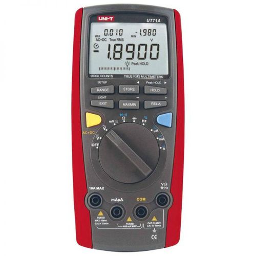 Multimetro digitale - UT71A - Erko - portatile / 1000 V / 10 A