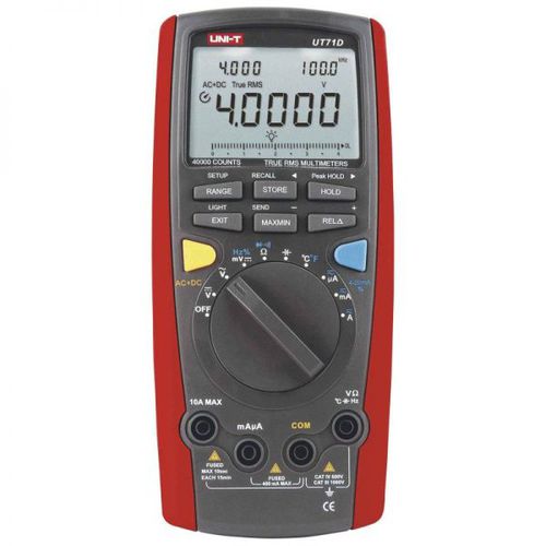 Multimetro digitale - UT71D - Erko - portatile / 1000 V / 10 A
