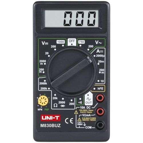 Multimetro digitale - UT830BUZ - Erko - portatile / 1000 V / 10 A
