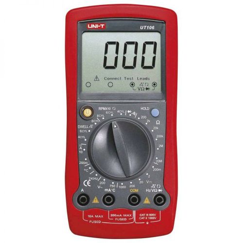 Multimetro digitale - UT106 - Erko - portatile / 1000 V / 10 A