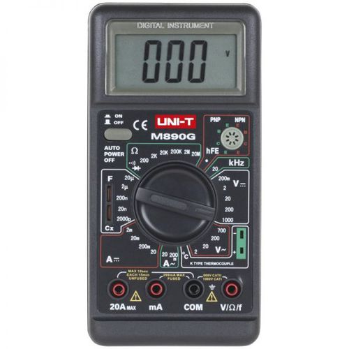Multimetro digitale - M890G - Erko - portatile / 1000 V / 20 A
