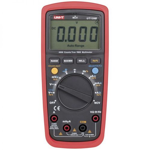 Multimetro digitale - UT139B - Erko - portatile / 600 V / 10 A