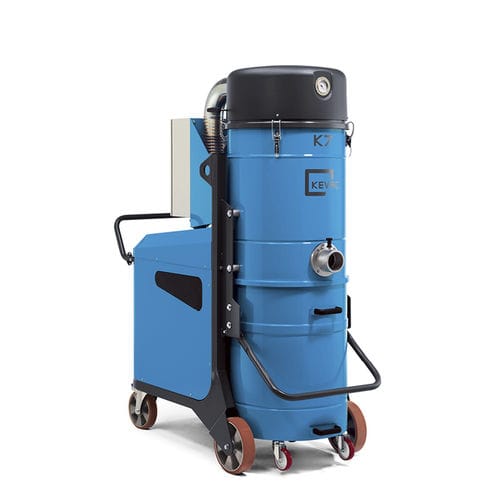 Aspiratore industriale - K7 - KEVAC  SRL - a secco / trifase / su ruote