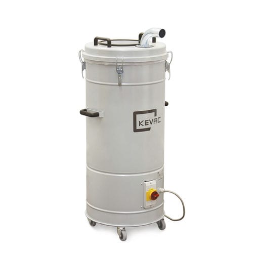 Aspiratore industriale - KR1046 - KEVAC  SRL - a secco / trifase / compatto