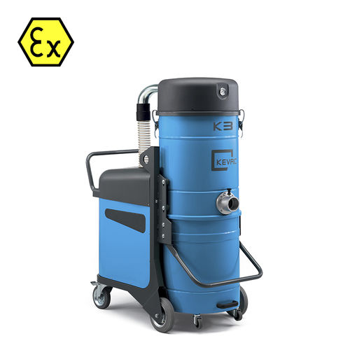 Aspiratore industriale - K3.022 - KEVAC  SRL - a secco / trifase / mobile