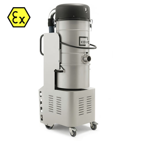 Aspiratore a secco - KF30.021 - KEVAC  SRL - trifase / mobile / in acciaio inossidabile
